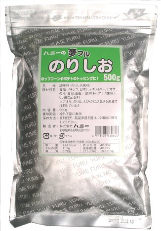 夢フル のりしお のり塩 500g