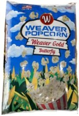 画像: ＜ウィーバー・ゴールド＞バタフライタイプ・ポップコーン豆22.7kg