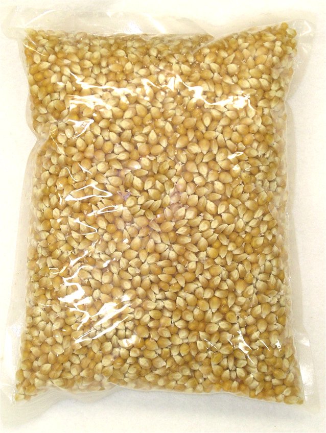 画像1: マッシュルームタイプ・ポップコーン豆２kg x 5袋セット (1)